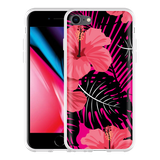 Hoesje geschikt voor iPhone 8 - Tropical Flowers
