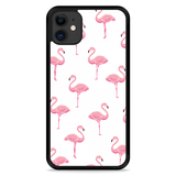 Hardcase hoesje geschikt voor iPhone 11 - Flamingo