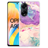 Hoesje geschikt voor Oppo A98 5G Dromerige Kleuren