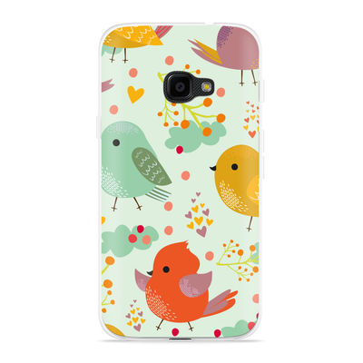 Cazy Hoesje geschikt voor Samsung Galaxy Xcover 4s - Cute Birds
