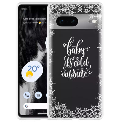 Cazy Hoesje geschikt voor Google Pixel 7 - Cold Outside