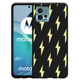 Hoesje Zwart geschikt voor Motorola Moto G72 Lightning