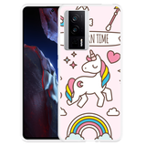 Hoesje geschikt voor Poco F5 Pro Unicorn Time