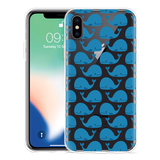 Hoesje geschikt voor iPhone Xs - Whales