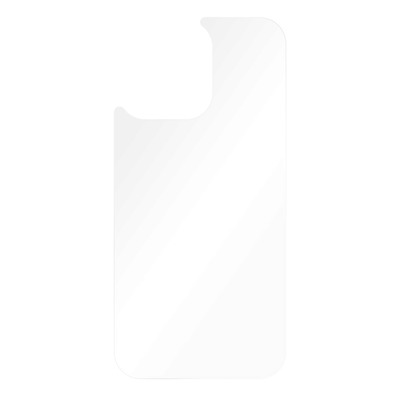Cazy Tempered Glass Back Protector geschikt voor iPhone 15 Pro Max - Transparant