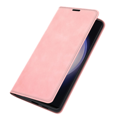 Cazy Wallet Magnetic Hoesje geschikt voor Samsung Galaxy S23 Ultra - Roze
