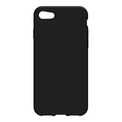 Cazy Soft TPU Hoesje geschikt voor iPhone 7/8 - Zwart