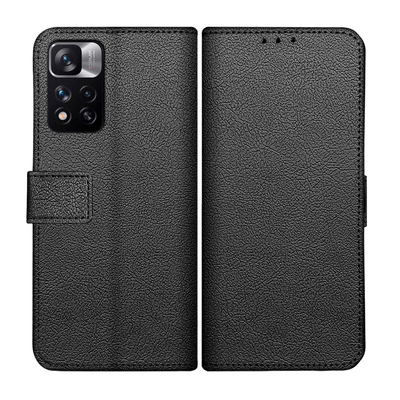 Cazy Wallet Classic Hoesje geschikt voor Xiaomi Redmi Note 11 Pro+ - Zwart