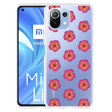 Hoesje geschikt voor Xiaomi 11 Lite 5G NE/Mi 11 Lite - Hawaiiaanse Bloem II
