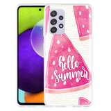 Hoesje geschikt voor Samsung Galaxy A52 5G - Summer Melon