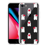 Hoesje geschikt voor iPhone 8 - Lovely Bears