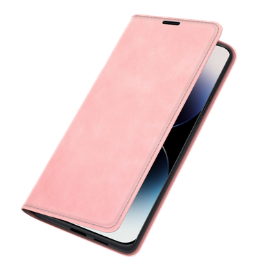 Cazy Wallet Magnetic Hoesje geschikt voor iPhone 14 Pro Max - Roze