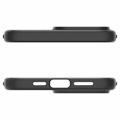 Spigen Liquid Air geschikt voor Apple iPhone 15 Pro Telefoonhoesje - Zwart