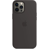 Originele Apple Siliconen Case met Magsafe - Hoesje geschikt voor iPhone 12 Pro Max - Zwart