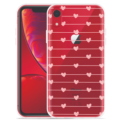Cazy Hoesje geschikt voor iPhone Xr - Pink Love