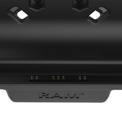 RAM EZ-Rollr Powered Cradle voor Samsung Tab Active 2 / 3 + RAP-365-101U + Voeding