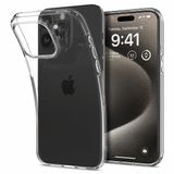 Spigen Hoesje geschikt voor iPhone 15 Pro Max - Liquid Crystal - Transparant