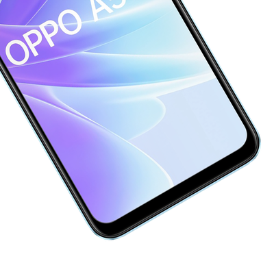 Cazy Tempered Glass Screen Protector geschikt voor Oppo A57s - Zwart - 2 stuks