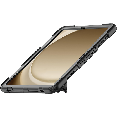 Cazy Shockproof Hoes geschikt voor Samsung Galaxy Tab S9+ / S9 FE+ - Zwart