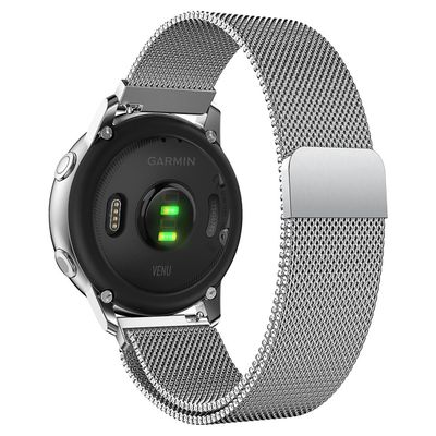Cazy Huawei Watch GT 2 42mm Milanees armband - Zilver