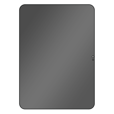 Cazy Tempered Glass Privacy Screen Protector geschikt voor iPad 2022 (10th Gen)