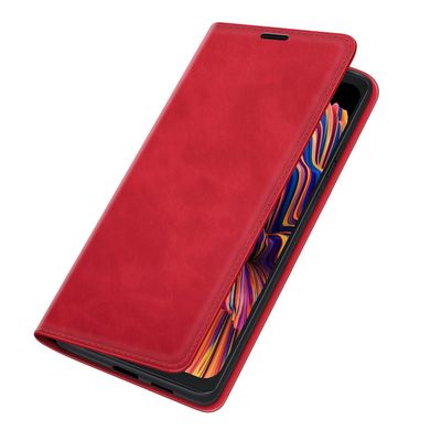 Cazy Wallet Magnetic Hoesje geschikt voor Samsung Galaxy Xcover Pro - Rood