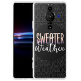 Hoesje geschikt voor Sony Xperia Pro-I - Sweater Weather