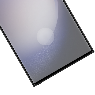 Cazy Tempered Glass Screen Protector geschikt voor Samsung Galaxy S23 Ultra - Zwart - 2 stuks