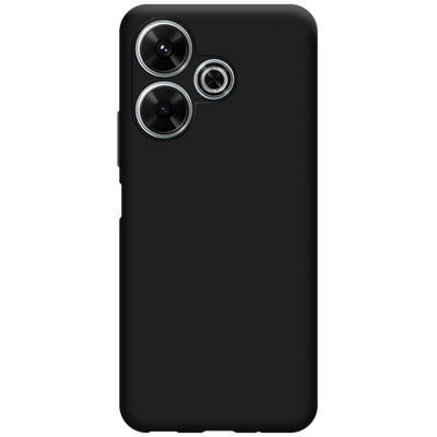 Cazy Soft TPU Hoesje geschikt voor Xiaomi Redmi 13 4G - Zwart