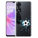 Hoesje geschikt voor Oppo A78 5G Soccer Ball
