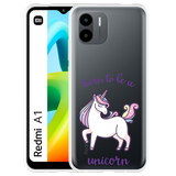Hoesje geschikt voor Xiaomi Redmi A1 / Redmi A2 Born to be a Unicorn