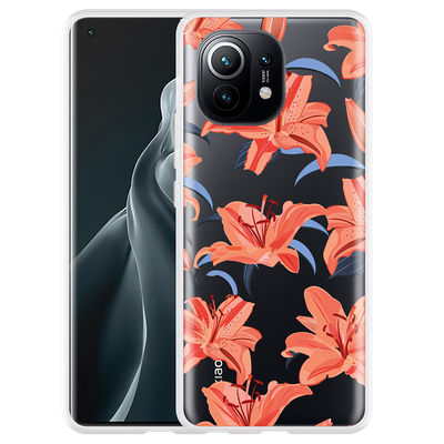 Cazy Hoesje geschikt voor Xiaomi Mi 11 - Flowers