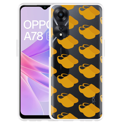 Cazy Hoesje geschikt voor Oppo A78 5G Klompen