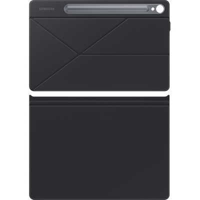 Samsung Galaxy Book Cover Geschikt Voor Tab S9 / S9 FE  - Magnetische Sluiting - automatische wake/sleep functie - Zwart
