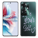 Hoesje geschikt voor Oppo Reno11 F Love Yourself