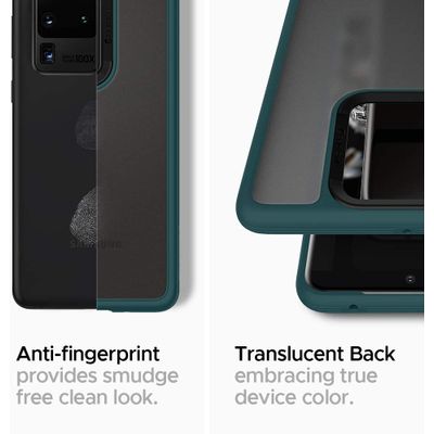 Spigen Cyrill Color Brick Samsung Galaxy S20 Ultra hoesje - Forest Green
