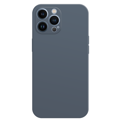 Cazy Soft Color TPU Hoesje geschikt voor iPhone 13 Pro Max - Blauw