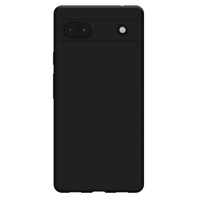 Cazy Soft TPU Hoesje geschikt voor Google Pixel 6a - Zwart