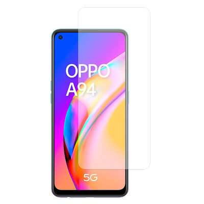 Cazy Tempered Glass Screen Protector geschikt voor Oppo A94 - Transparant