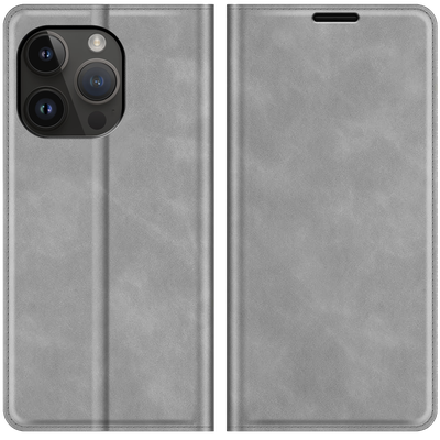Cazy Wallet Magnetic Hoesje geschikt voor iPhone 14 Pro Max - Grijs
