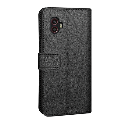 Cazy Wallet Classic Hoesje geschikt voor Samsung Galaxy Xcover 6 Pro - Zwart