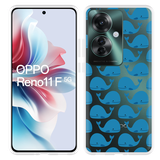 Hoesje geschikt voor Oppo Reno11 F Whales