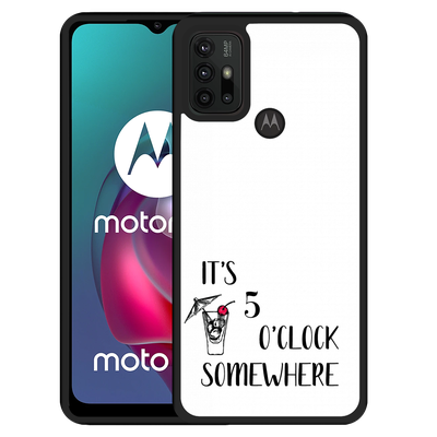 Cazy Hardcase hoesje geschikt voor Motorola Moto G10 - 5 O'Clock Somewhere