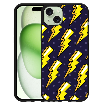 Cazy Hardcase Hoesje geschikt voor iPhone 15 Plus Pop Art Lightning