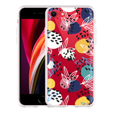 Hoesje geschikt voor iPhone SE 2020 - Abstract Flowers