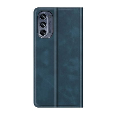 Cazy Wallet Magnetic Hoesje geschikt voor Motorola Moto G62 5G - Blauw