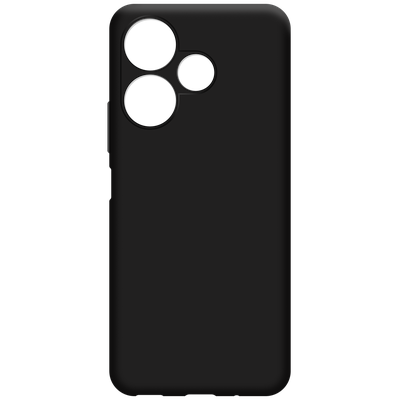 Cazy Soft TPU Hoesje geschikt voor Xiaomi Redmi 13 4G - Zwart