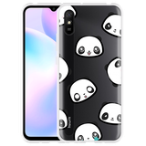 Hoesje geschikt voor Xiaomi Redmi 9A - Panda Emotions