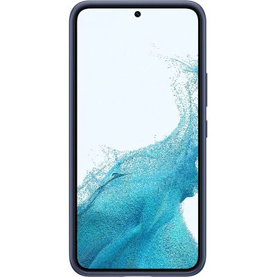 Samsung Hoesje geschikt voor Galaxy S22 - Frame Cover - Blauw