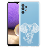 Hoesje geschikt voor Samsung Galaxy A32 5G - Mandala Elephant